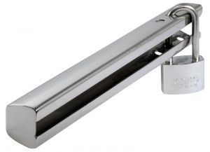 Antifurto in acciaio inox per fuoribordo Oltre 25HP L.280mm #OS3817611