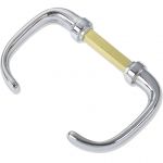 Classic chromed brass handle 80X35mm #OS3834850