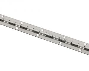 Hinge with bores and countersunk 2m Bar Width 40mm Thickness 1,5mm #OS3899802