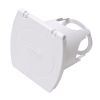 Contenitore Box doccetta Uni-S bianca 78x68mm per doccette #MT1513604