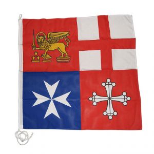 Naval Jack of the Italian Republic 100X100cm #FNI5252098