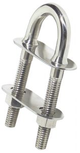 Stainless steel U-bolt conic fitting 110x9,5mm #OS3912703