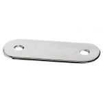 Stainless Steel Base 35x90mm for Camel Cleat AISI316 4013320 #OS4013351