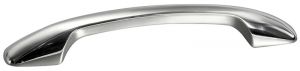 Stainless steel Streamlined handle L. 185mm H29mm #OS4110400