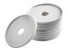 White Round polyethylene underplate External Ø 50.5mm 10pcs #OS4141238