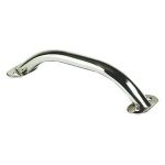 Stainless Steel Oval pipe handrail L.600mm Section 19x25mm #OS4191124