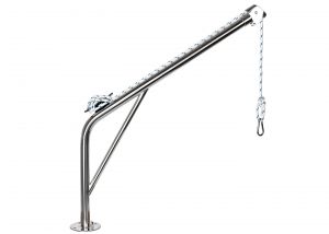 Stainless steel davit for hoist tenders or outboard engines 120Kg #OS4235201