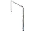 Swivelling davit Tube Ø 40mm Capacity 125kg per pair #OS4235300
