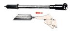 Snap extension rod for outboard engines with patented snap-in locking system L. 60cm #OS4515801
