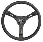 3-spoke steering wheel Black Ø 355mm #OS4515805