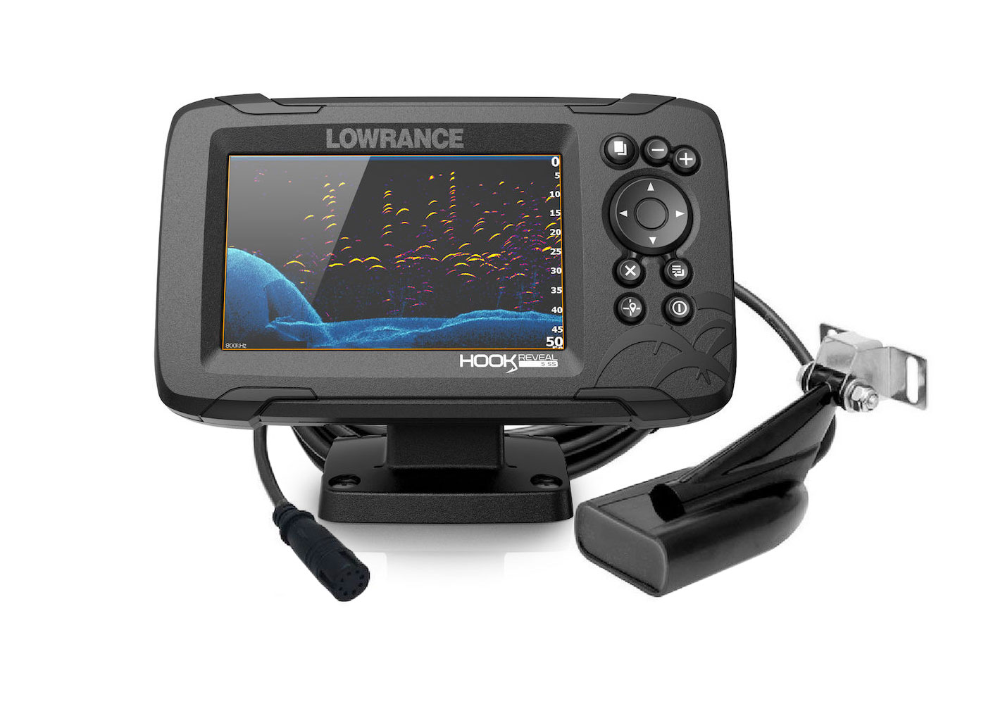 HOOK-5 with HDI Skimmer Transducer and C-MAP Insight Pro