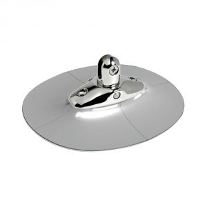 Supporto EPDM con basetta in acciaio inox 188x135mm per tubi Ø22/25mm #OS4667030