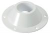 White painted aluminium support for table legs Ø Tube 60mm #OS4841613