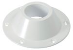 Base superiore in alluminio bianco per tavolo Ø tubo 60mm #OS4841613