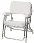 Captain's Folding Chair White 65x80x30h cm #OS4834000