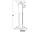 WAVERIDER pedestal with shock absorber 500/630mm #OS4870702