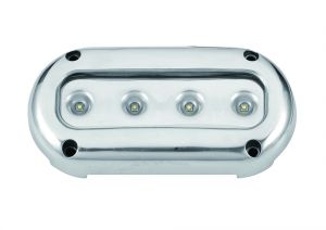 LED Underwater light 4 x 3W 10-30V Cold light 5500-6300K #FNI4000239