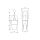 Chrome-plated Double lever control box #FNI4241005
