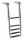 Telescopic ladder for gangplank 5 black steps #OS4954155