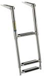 Telescopic ladder for gangplank fitted with 3 large steps #OS4954163