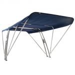 A-frame with folding awning Blue 165x330 cm #OS4691602
