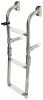 Foldable Narrow Ladder wall-mounting 3 Steps 63x22cm #OS4957233
