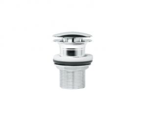 Piletta in ottone cromato L.75mm Filetto 1" 1/4 #OS5018697