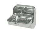 Lavelloa parete in acciaio inox a ribalta 375x320mm #OS5018870