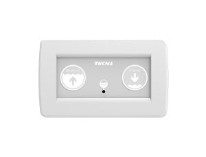 Pannello di controllo Tecma All in One 2 bottoni per WC Elettrici #OS5022650