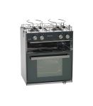 Dometic Cucina con forno a gas Smev Starlight Slim 2 fuochi #OS5036622