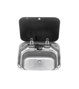 Dometic SMEV stainless steel sink 420x370mm #OS5080050