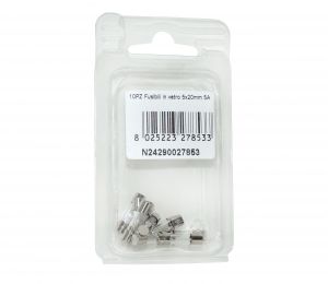 Set 10Pcs Glass fuses 5A 5x20mm for instruments #N24290027853