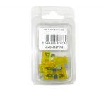 Set 10 Blade Fuses 20A for Auto Camper Van Motorcycles Scooters #N24290027876