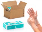 Kit 1000 Guanti in Vinile Monouso Taglia S Categoria I 10Cf da 100Pz #N71547617581