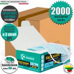 Mascherina DPI CE EN149:2001+A1:2009 Baltic Masks BM-100 Min 2000Pz #N90056004602-2000