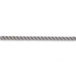 3-strand high tenacity Polyester rope Ø 12mm 1660dan Grey #N10400219100