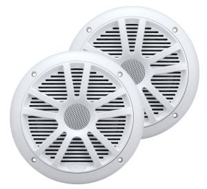 Boss Marine MR6W 180W Speaker Pair White #N10069020796