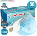 4-layer Medical Face Mask MEDICAL USE Type IIR Standard UNI EN14683 #N90056004505-50