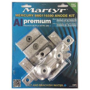 Kit Anodi di Zinco per motori Mercury Verado MMP 8M0116590 Zn N80607030649