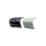End Terminal for PVC profile and aluminum support H37mm Black #MT3833837