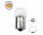 Lampadina sferiche 24V 10W Attacco Unipolare Ba15s #N50227502236