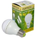 LED Bulb 5W 100-240V E27 Cold White 6000K-6500K 380lm #ET27561208