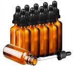 10 Pack Glass Bottles of 10ml with laboratory dropper #N400192400010