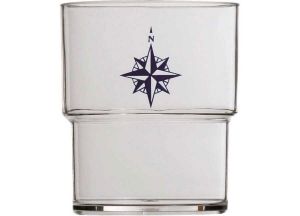 Marine Business Northwind decorated glass ø 7cm H. 9cm 12pcs #MT5801222