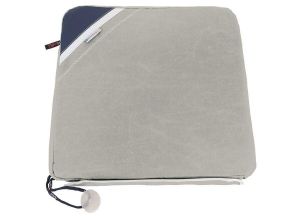 Extendible cushion 45x45cm Grey with velcro and zipper #MT5805074