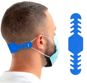 Blue Face Mask Elastic Extender 16x3.7cm #N90056004540