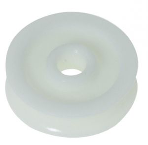 Puleggia in delrin 56mm per cime Ø 12mm Bianca #OS5524506