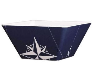 Marine Business Northwind decorated square soup bowl 15x15cm 6pcs #MT5801206