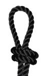Black mooring rope Ø14mm Sold by meter #N10400219303