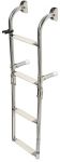 S.S. Foldable ladder 4 steps 90x26cm #N30810111141